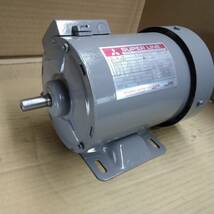 三菱 三相200V モーター 0.2kw 4P 中古品_画像1