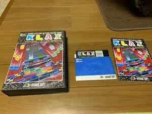 X68000用　KLAX クラックス　※出品取り消しになっていました