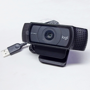 即決 送料350円から Logitech ロジテック HD Pro Webcam C920 VU0062 ヨーロッパ向け ウェブカメラ HD 1080p ★動作確認済み の画像1