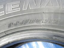 『GOODYEAR　グッドイヤー　ICE NAVI6　アイスナビ　155/80R13　2020年製　冬タイヤ　スタッドレスタイヤ　2本セット』_画像7