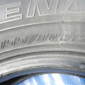 『GOODYEAR グッドイヤー ICE NAVI6 アイスナビ 155/80R13 2020年製 冬タイヤ スタッドレスタイヤ 2本セット』の画像7