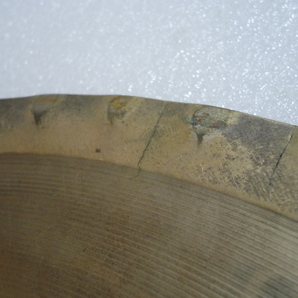 ジルジャン ZILDJIAN mastersound  hi hat   made in usa の画像9