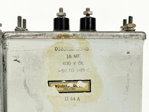 Western Electric D166602 COND 16MFD 400V 2個 [32644]_画像3