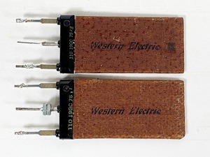 Western Electric 19GC 110Ω + 75Ω 板抵抗 2個 [26678]