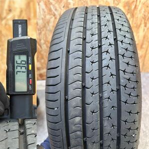 送料無料【バリ山!美品】22年製造 185/55R15 82V Continental ComfortContact CC6 夏タイヤ VW UP! 純正 15×5.5J +41 4穴 PCD100の画像6