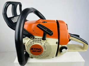 【No756】スチール STIHL MS260 エンジンチェーンソー 動作未確認 ジャンク