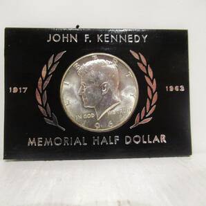 ★アメリカ合衆国 1964年ケネディ ハーフダラー 銀貨 HALF DOLLAR 美品 本物保証【am35】 TTBook/コイン/銀貨の画像1