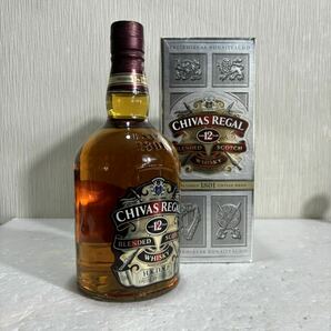 [k2908]1円スタート！CHIVAS REGAL 12年 未開栓 箱付き シーバスリーガル スコッチ ウイスキー ブレンデッド 古酒 700ml 40%の画像1