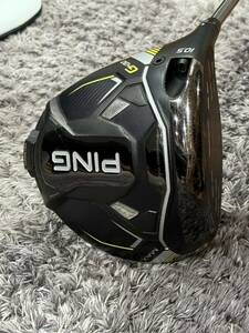 左 PING ピン ドライバー 430MAX 1W 10.5度 シャフト純正TOUR 2.0（Ｓ） 改造なし 中古