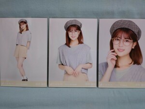 乃木坂46 岩本蓮加 生写真 プレッピー 3枚コンプ (品物説明文を必ず全てお読み下さい)