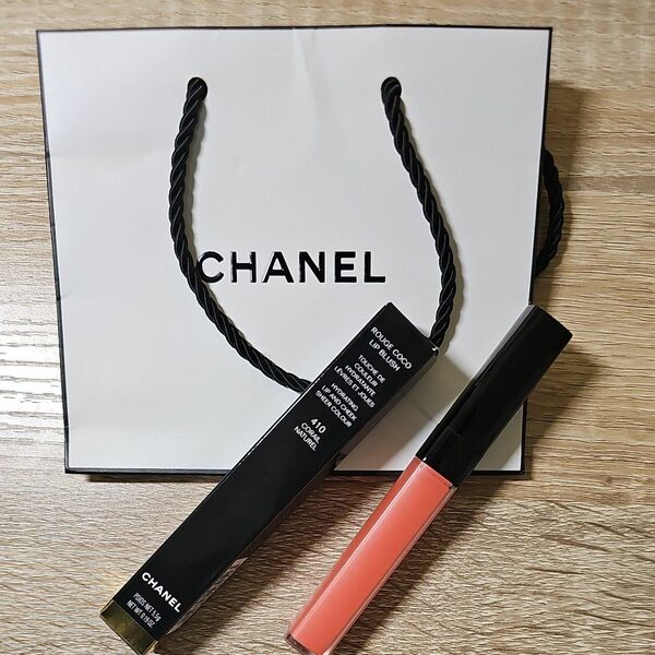 口紅/ジェルクリームチーク シャネル CHANEL ルージュココリップブラッシュ #410 コライユナチュレ