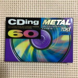 TDK CDingⅣ METAL 60 メタルポジション カセットテープ【未開封新品】■■