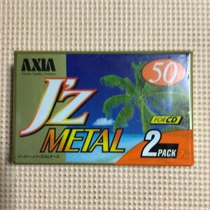 AXIA J'Z METAL 50 for CD 2パック　メタルポジション カセットテープ【未開封新品】■■