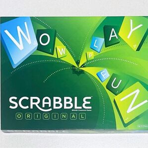 スクラブル・オリジナル改訂版 Scrabble Original (NEW Edition) 【日本語版説明書付き・正規品】