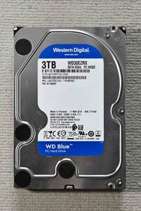 WesternDigital製 WD Blue WD30EZRX 3TB内蔵ハード ドライブ 3.5インチSATA HDD【CrystalDiskInfo正常判定、動作確認済】
