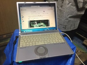 Panasonic Let's Note CF-Y5 Win7HomePrem, 動作確認済み、難あり、ジャンク