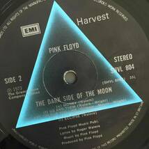 【UKオリジナル】Pink Floyd/The Dark Side Of The Moon /Harvest/ SHVL 804/初期マト_画像6