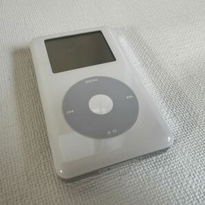 展示品★極美品★Apple★アップル★iPod classic★A1059★第4世代★20GB★ホワイト★プレーヤー★完動品★動作確認済み★の画像1