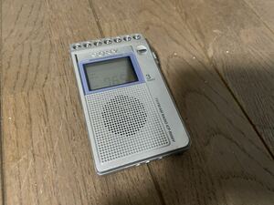 展示品★SONY★ソニー★ワイドFM対応★FM/AMポケットラジオ★ICF-R550V★動作品★動作確認済み★