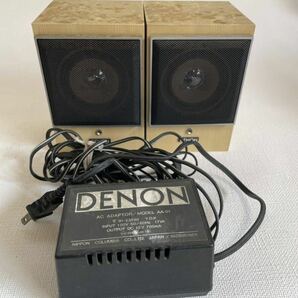 展示品★DENON★デノン★デンオン★アンプ内蔵ミニスピーカー★SC-C1★ペア★完動品★動作確認済み★の画像2