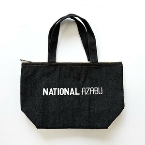 「新品未開封品」ナショナル麻布 デニムミニ 保冷バッグ ブラック トートバッグ