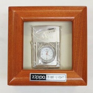 ZIPPO U.S.TRADITIONAL 時計付き made in US トラディショナル  未使用 時計電池止まりの画像2
