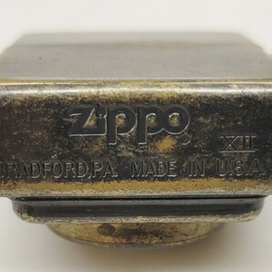 ZIPPO U.S.TRADITIONAL 時計付き made in US トラディショナル 中古 時計電池止まりの画像5