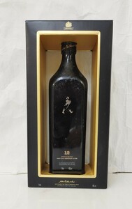 古酒　未開栓　ジョニーウォーカー黒ラベル・100周年記念ボトル　750ml 40%