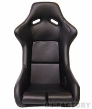 【即納！】★RECARO SP-Gタイプ（SPGタイプ）フルバケットシート/PUレザー・ブラック【1脚】★リブ構造で強度を確保！人気モデル♪_画像2