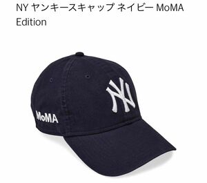 NY ヤンキースキャップ MoMA edition NAVY 帽子　ネイビー ヤンキース キャップ ニューエラ 帽子 メジャー
