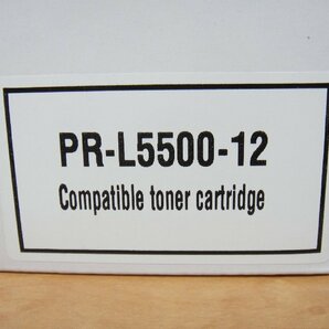 64402K 未使用品 NEC用 リサイクルトナー PR-L5500-12 ブラック 互換トナー 3個セット 3本 / 適用機種 MultiWriter 5500 / 5500Pの画像3