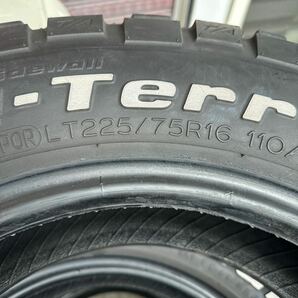 ジムニー BFgoodrich 225/75R16 Mud-terrain T/A マッドタイヤ 4本セット！の画像7