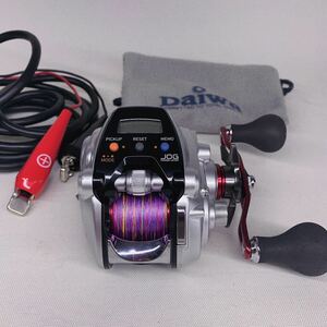 美品 【動作確認済】電動リール ダイワ シーボーグ 150J-DH 右巻き SEABORG DAIWA 新品PEライン 2号200ｍ付き 電源コードあり 船釣り