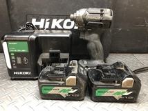 014〇おすすめ商品〇ハイコーキ HiKOKI コードレスインパクトドライバ WH36DC バッテリー×2・充電器付_画像2