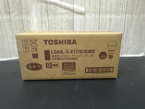 007◇未使用品◇東芝 電球型LEDランプミニクリプトン形小形電球40W形相当 LDA4L-G-E17/S/40W2 10個入