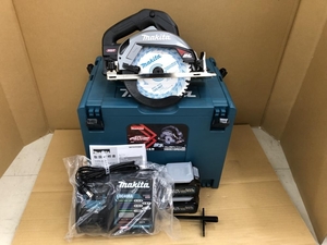 010■未使用品・即決価格■makita マキタ 165mm 充電式マルノコ HS001GRDXB バッテリ×2 充電器