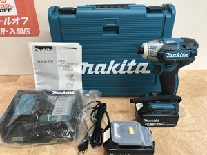 009▼未使用品▼makita マキタ 充電式ソフトインパクトドライバ TS141DRGX バッテリ２個＋充電器付き