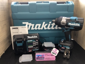 016■未使用品■マキタ makita 充電式インパクトレンチ TW001GRDX　40Vmax