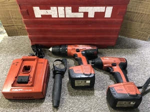 017◇おすすめ商品◇HILTI ドリルドライバーインパクトドライバーセット SFH144-A