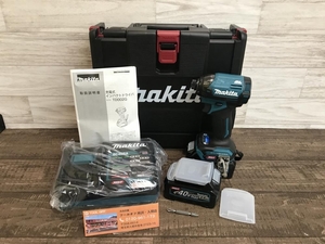 009▼未使用品▼マキタ makita 充電式インパクトドライバ TD002GRDX 40Vmax バッテリー2個+充電器