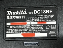 006□未使用品・即決価格□マキタ 急速充電器 DC18RF　箱無し保管品_画像4
