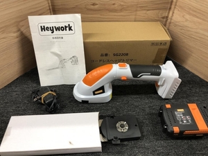 017◇おすすめ商品・即決価格◇Heywork コードレスヘッジトリマー SG2208