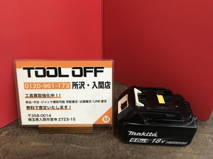 009▼おすすめ商品▼マキタ makita バッテリ 急速充電非対応 BL1860B 動作OK 13回 18V6.0Ah