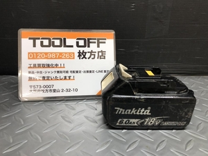 014〇おすすめ商品〇マキタ makita バッテリー 18V 6.0Ah BL1860B 充電回数29回 過放電0% 過負荷5%