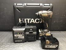 014〇おすすめ商品〇日立 HITACHI コードレスインパクトドライバ WH18DDL2 バッテリー×2・充電器付_画像2