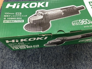 005▽未使用品▽HiKOKI ディスクグラインダ G10SH5 保管品