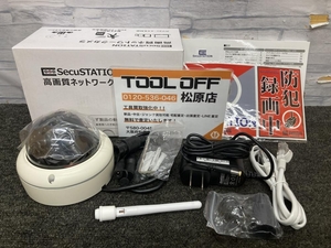 013♪未使用品・即決価格♪SecuSTATION 高画質ネットワークカメラ SC-NE31 防犯カメラ クラウド非対応 赤外線LEDタイプ:光可視