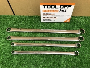 010■おすすめ商品■スナップオン Snap-on ロングストレートメガネレンチ 4点セット XDHFM1719/1417/1214/1012