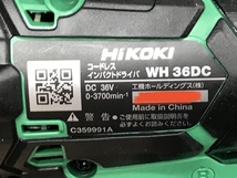 006□未使用品・即決価格□ハイコーキ コードレスインパクトドライバ WH36DC 2XPSZ_画像4