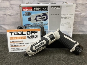 013♪おすすめ商品♪マキタ makita 充電式ペンインパクトドライバ 7.2V TD022D 本体+バッテリー×1+充電器